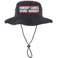 Funny No One Cares Work Harder Meme No One Cares Work Harder Motivational Quote Bucket Hat