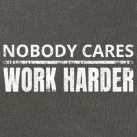 Funny No One Cares Work Harder Meme No One Cares Work Harder Motivational Quote Cotton Canvas Backpack