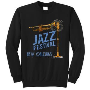 Funny New Orleans Festival Of Jazz Music Louisiana Gifts Sweatshirt