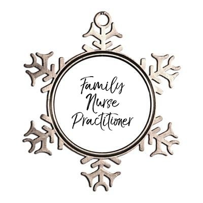 Family Nurse Practitioner Appreciation Week Fnp Meaningful Gift Metallic Star Ornament