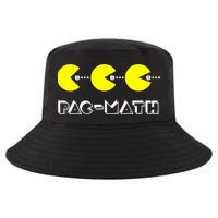 Funny Nerdy Pac Math Nom Retro Game Precalculus Math Teacher Cool Comfort Performance Bucket Hat