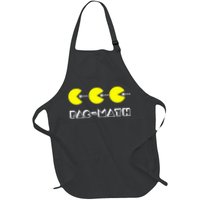 Funny Nerdy Pac Math Nom Retro Game Precalculus Math Teacher Apron
