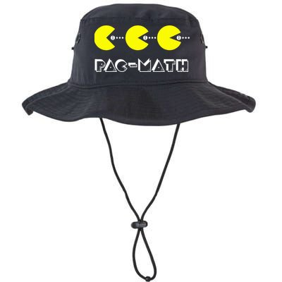 Funny Nerdy Pac Math Nom Retro Game Precalculus Math Teacher Bucket Hat