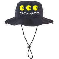 Funny Nerdy Pac Math Nom Retro Game Precalculus Math Teacher Bucket Hat