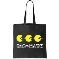 Funny Nerdy Pac Math Nom Retro Game Precalculus Math Teacher Bag