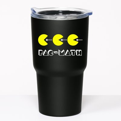 Funny Nerdy Pac Math Nom Retro Game Precalculus Math Teacher Tumbler