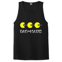 Funny Nerdy Pac Math Nom Retro Game Precalculus Math Teacher PosiCharge Competitor Tank