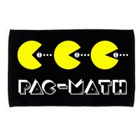 Funny Nerdy Pac Math Nom Retro Game Precalculus Math Teacher Microfiber Hand Towel