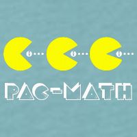 Funny Nerdy Pac Math Nom Retro Game Precalculus Math Teacher Sueded Cloud Jersey T-Shirt