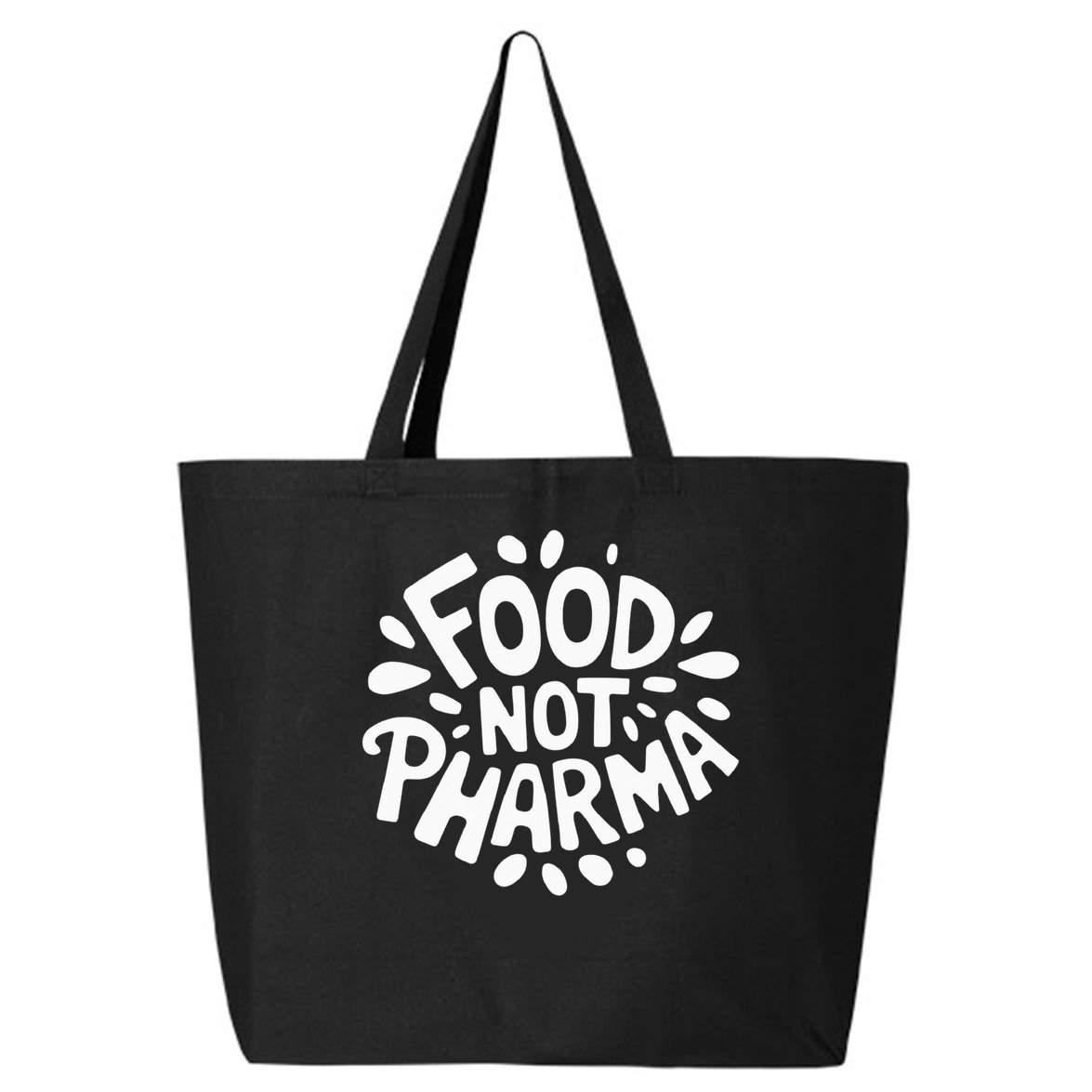 Food Not Pharma Natural Organic Nutrition 25L Jumbo Tote