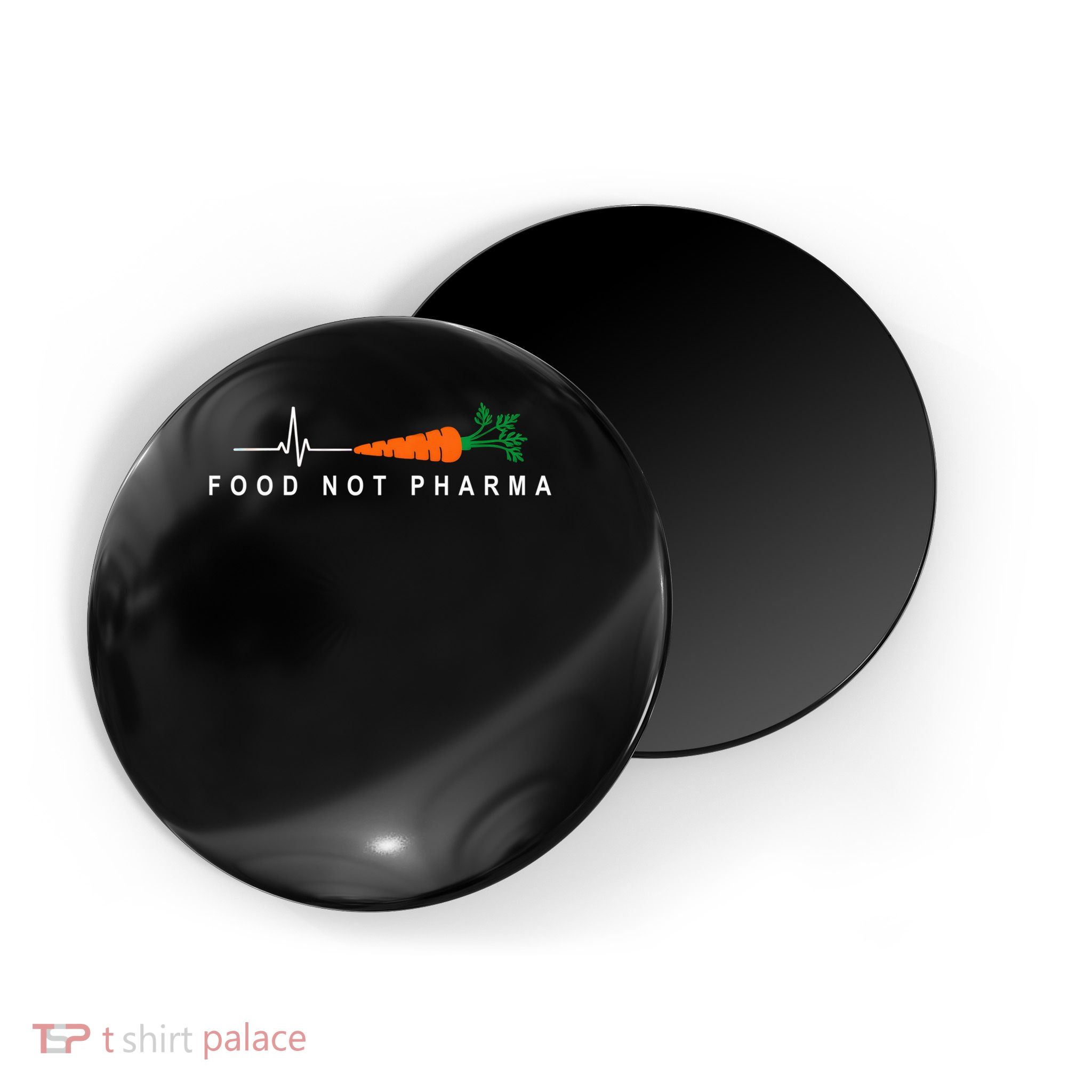 Food Not Pharma Natural Organic Nutrition Magnet