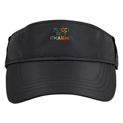 Food Not Pharma Natural Organic Nutrition Adult Drive Performance Visor