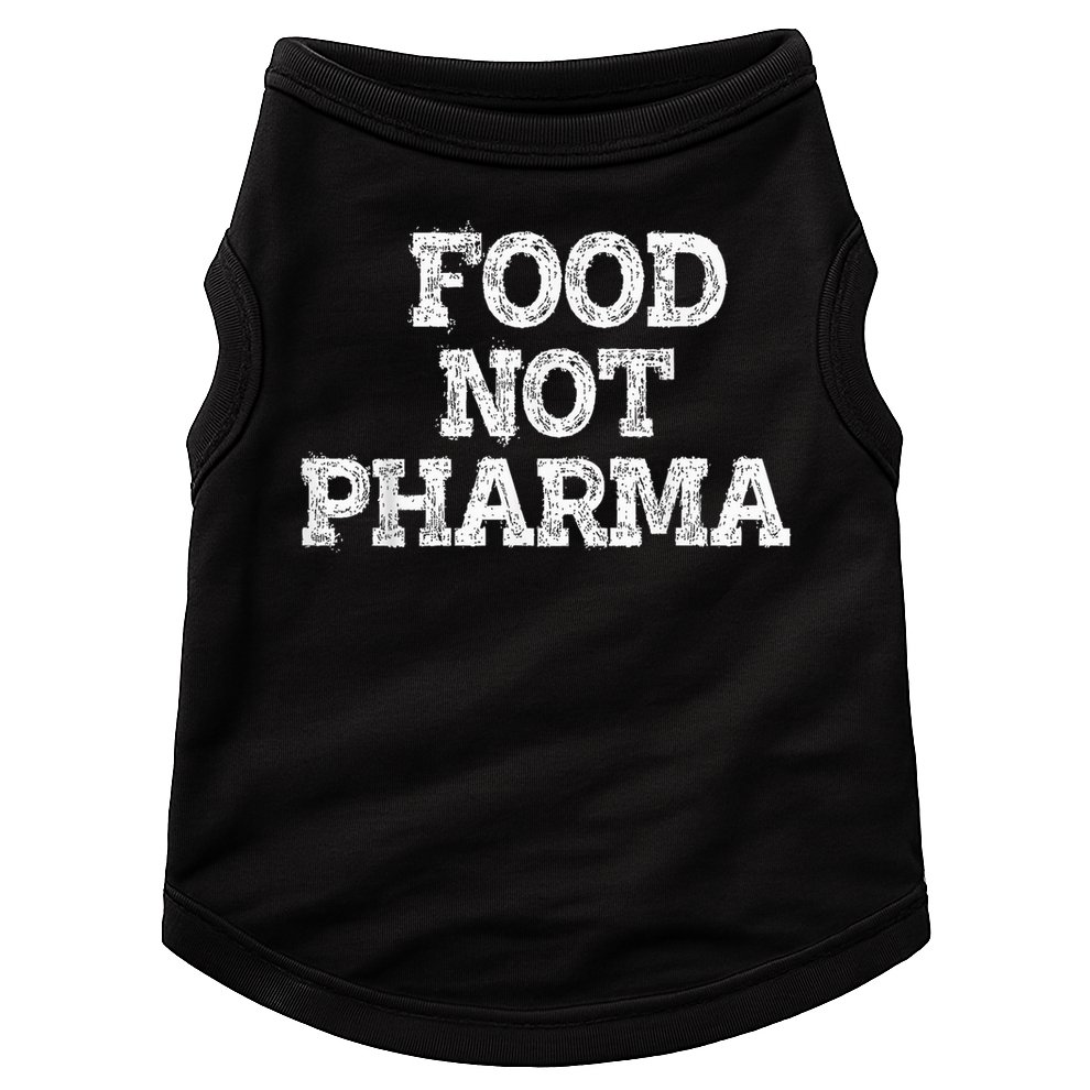 Food Not Pharma Natural Organic Nutrition Doggie Tank