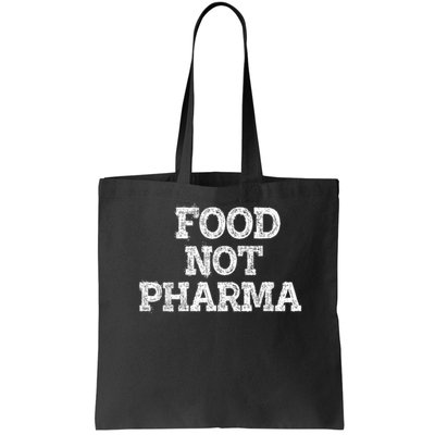 Food Not Pharma Natural Organic Nutrition Bag