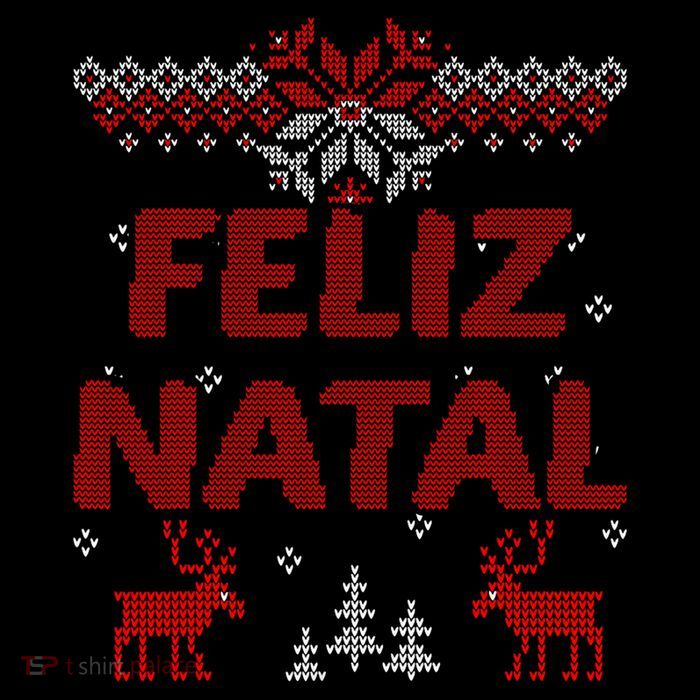 Feliz Natal Portuguese Merry Christmas Gift Idea Flatbill Hat