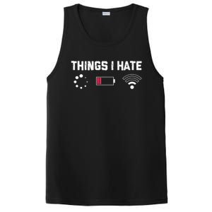 Funny Nerd Programmer Things I Hate Cool Gift PosiCharge Competitor Tank