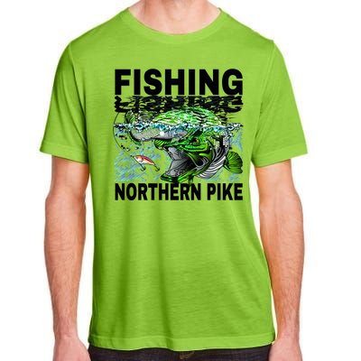 Fishing Northern Pike Adult ChromaSoft Performance T-Shirt