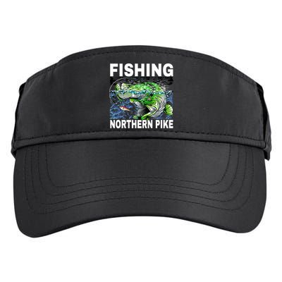 Fishing Northern Pike Adult Drive Performance Visor