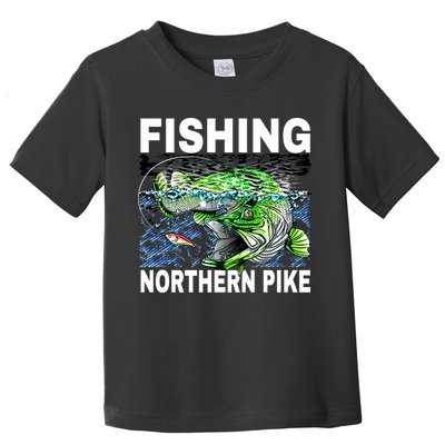 Fishing Northern Pike Toddler T-Shirt