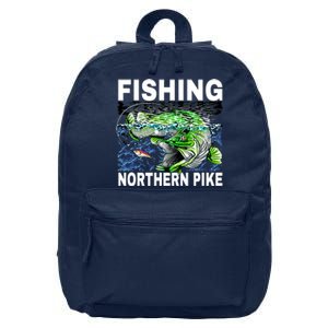 Fishing Northern Pike 16 in Basic Backpack