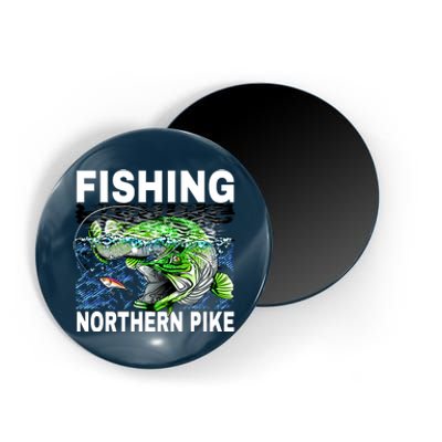 Fishing Northern Pike Magnet