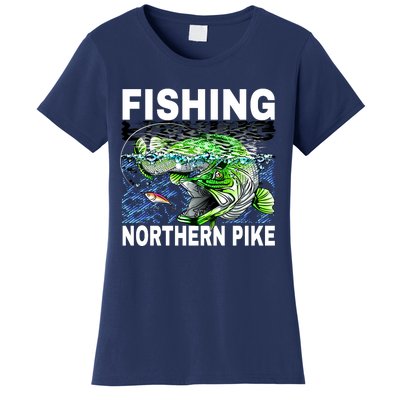 Fishing Northern Pike Women's T-Shirt