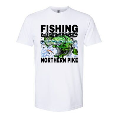 Fishing Northern Pike Softstyle® CVC T-Shirt