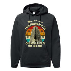 Funny Nakatomi Plaza Christmas Party 1988 Xmas Holiday Performance Fleece Hoodie