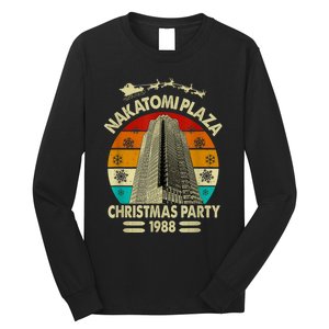 Funny Nakatomi Plaza Christmas Party 1988 Xmas Holiday Long Sleeve Shirt