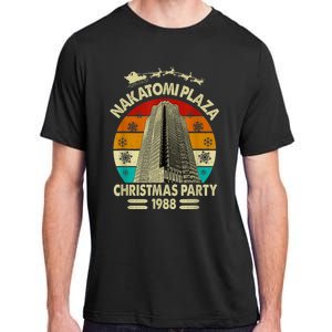 Funny Nakatomi Plaza Christmas Party 1988 Xmas Holiday Adult ChromaSoft Performance T-Shirt