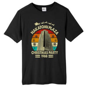 Funny Nakatomi Plaza Christmas Party 1988 Xmas Holiday Tall Fusion ChromaSoft Performance T-Shirt