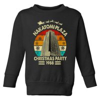 Funny Nakatomi Plaza Christmas Party 1988 Xmas Holiday Toddler Sweatshirt