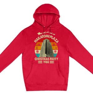 Funny Nakatomi Plaza Christmas Party 1988 Xmas Holiday Premium Pullover Hoodie