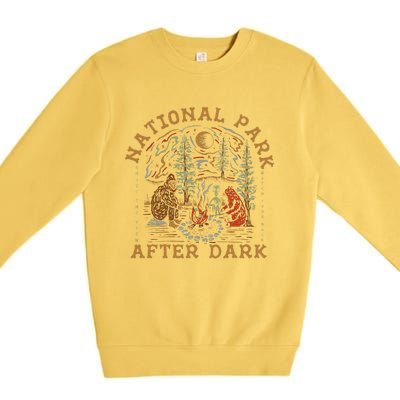 Funny National Park After Dark Premium Crewneck Sweatshirt