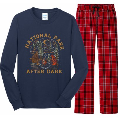 Funny National Park After Dark Long Sleeve Pajama Set