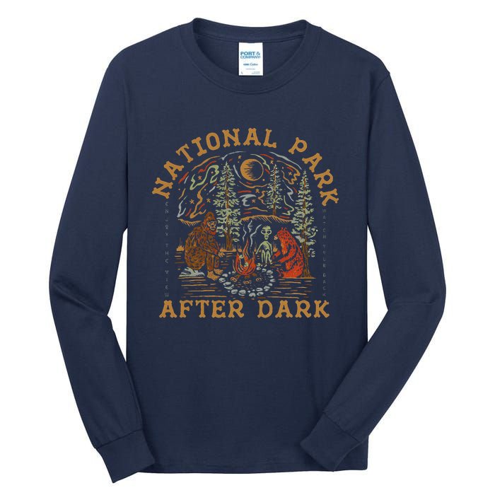 Funny National Park After Dark Tall Long Sleeve T-Shirt