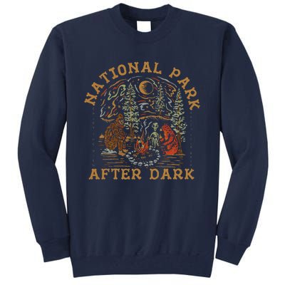 Funny National Park After Dark Tall Sweatshirt