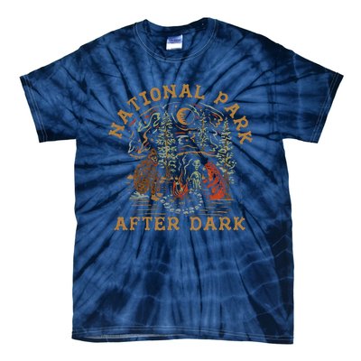 Funny National Park After Dark Tie-Dye T-Shirt