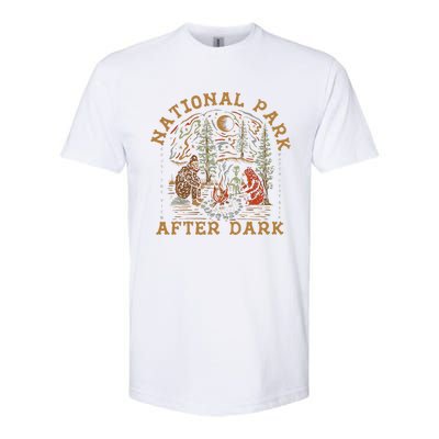 Funny National Park After Dark Softstyle CVC T-Shirt