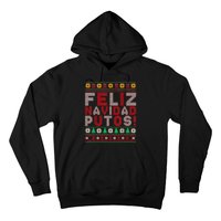 Feliz Navidad Putos Ugly Sweater Christmas Funny Hoodie