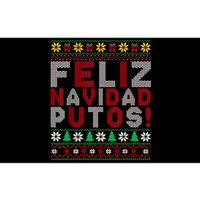 Feliz Navidad Putos Ugly Sweater Christmas Funny Bumper Sticker