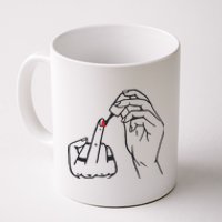 Feminism Nail Polish Coffee Mug