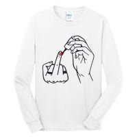 Feminism Nail Polish Tall Long Sleeve T-Shirt