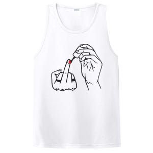 Feminism Nail Polish PosiCharge Competitor Tank