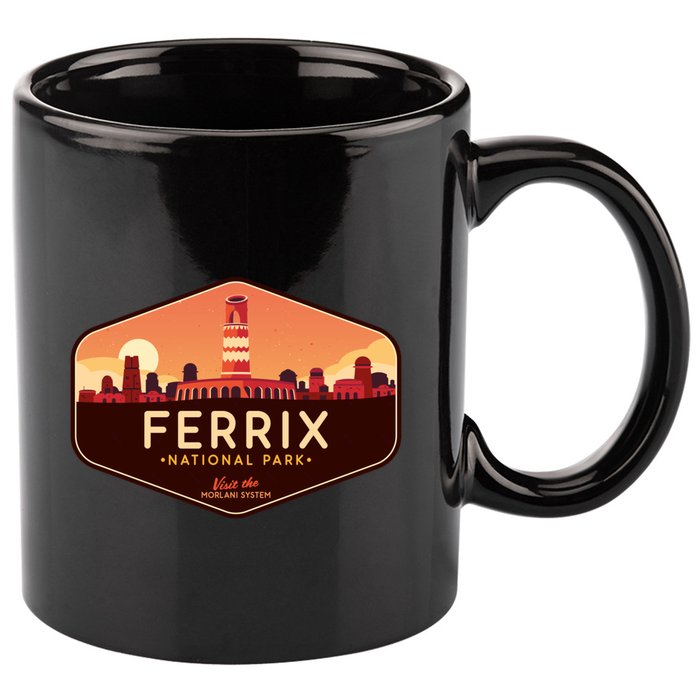 Ferrix National Park Visit The Morlani System! 11oz C Handle Ceramic Mug