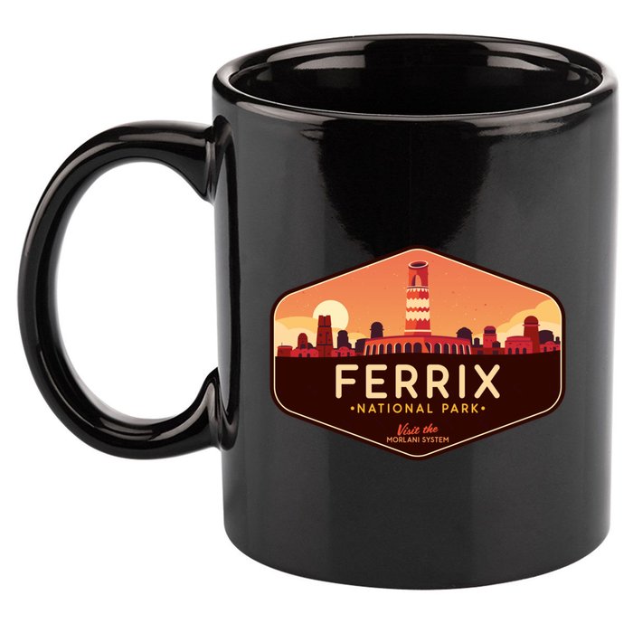 Ferrix National Park Visit The Morlani System! 11oz C Handle Ceramic Mug