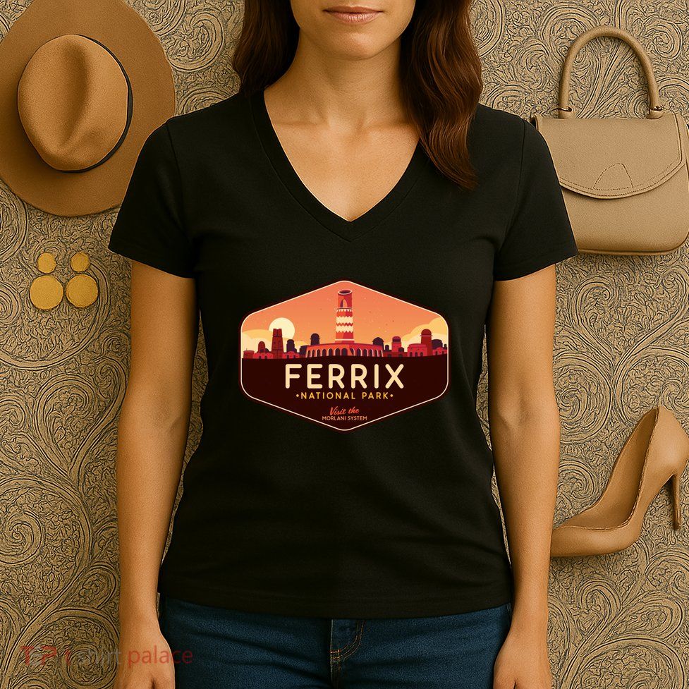 Ferrix National Park Visit The Morlani System! Women's V-Neck T-Shirt