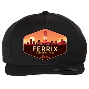 Ferrix National Park Visit The Morlani System! Wool Snapback Cap