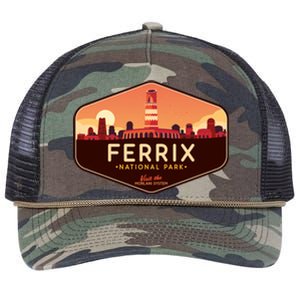 Ferrix National Park Visit The Morlani System! Retro Rope Trucker Hat Cap