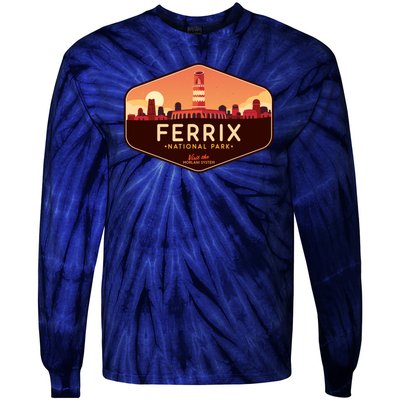 Ferrix National Park Visit The Morlani System! Tie-Dye Long Sleeve Shirt